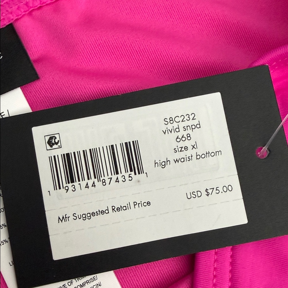 🆕 Kate Spade Off Shoulder Ruffle Top and High Waist Bikini - Picture 10 of 12
